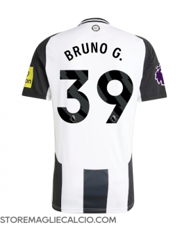 Newcastle United Bruno Guimaraes #39 Maglia Gara Casa Repliche 2024-25 Maniche Corte Newcastle United Bruno Guimaraes #39 Maglia Gara Casa Repliche 2024-25 Maniche Corte